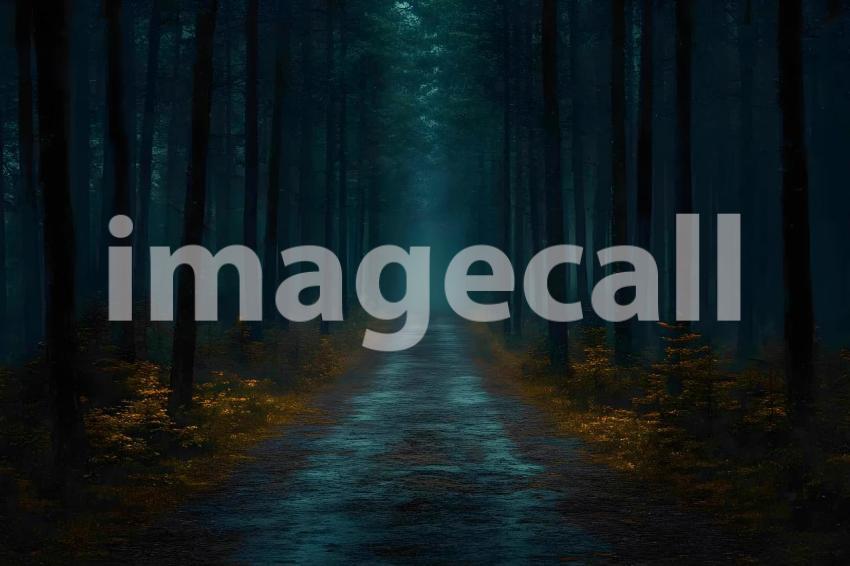 026 halloween forest scene 80 backdrops b25236