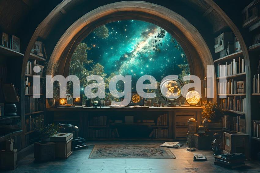 003 celestial observatory 65 backdrops b25003