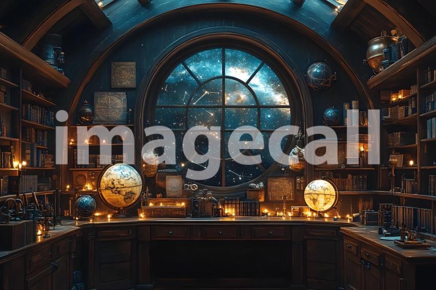 010 celestial observatory 65 backdrops b25003