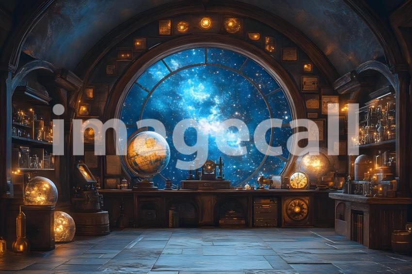 008 celestial observatory 65 backdrops b25003