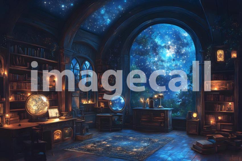 004 celestial observatory 65 backdrops b25003