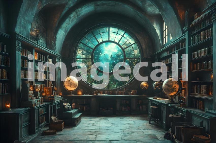 006 celestial observatory 65 backdrops b25003