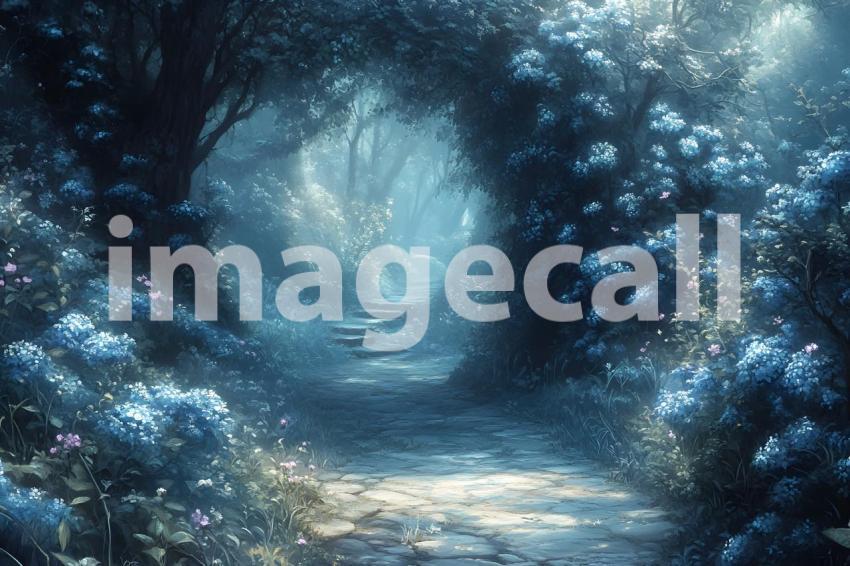 038 mystic fairy forest 65 backdrops b25146