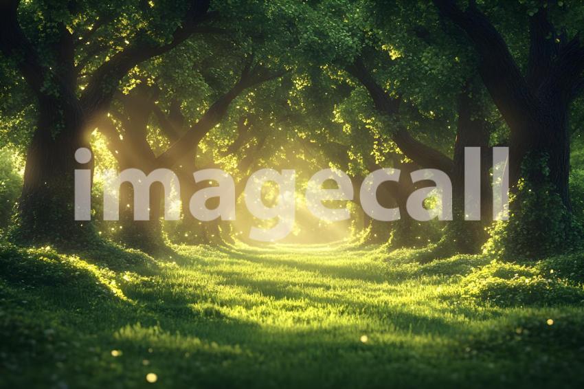 041 mystic fairy forest 65 backdrops b25146