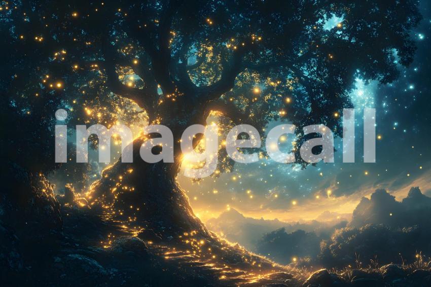 062 mystic fairy forest 65 backdrops b25146