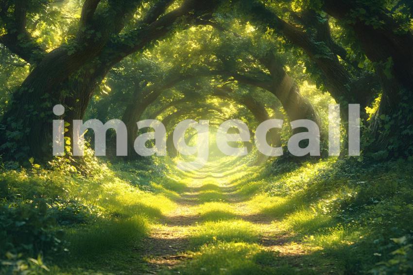 057 mystic fairy forest 65 backdrops b25146