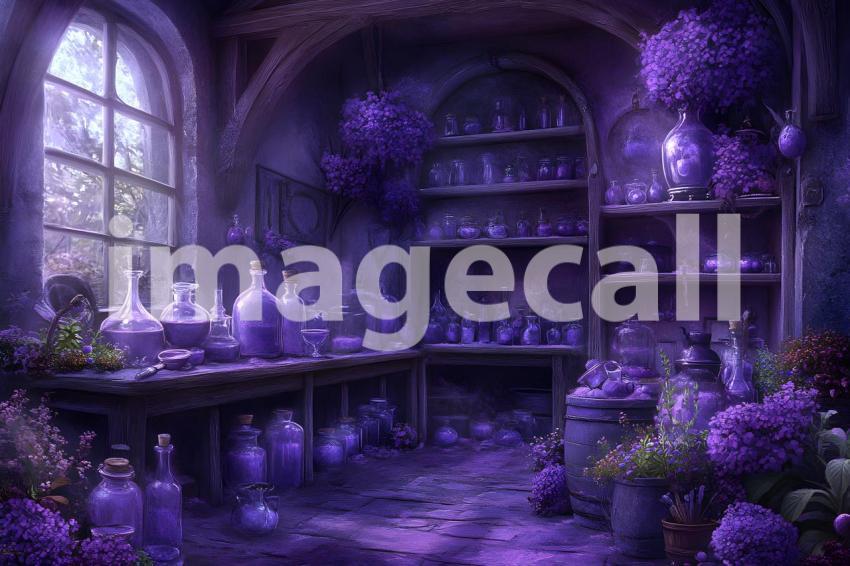 014 purple hued apothecary 15 backdrops b25097