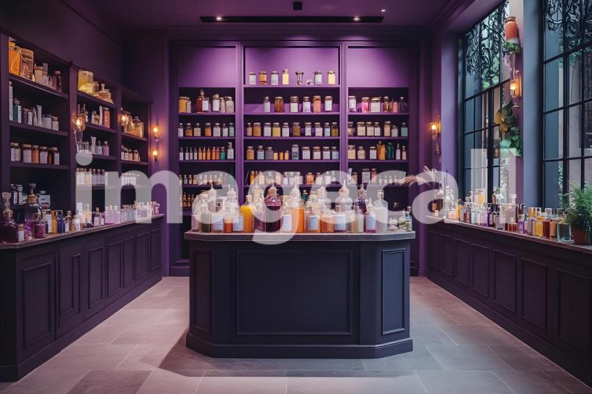 015 purple hued apothecary 15 backdrops b25097