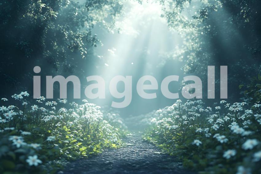 005 mystic fairy forest 65 backdrops b25146