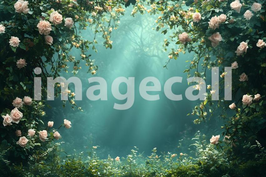 010 mystic fairy forest 65 backdrops b25146