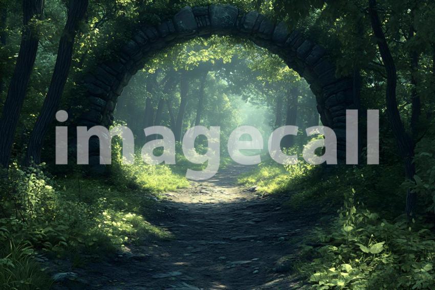 004 mystic fairy forest 65 backdrops b25146