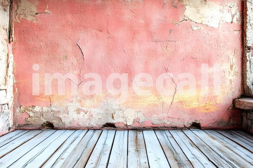 010 pink rustic wall 20 backdrops b25041