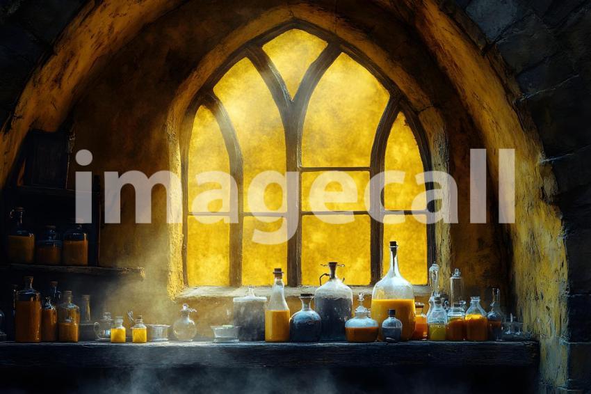 006 witch s apothecary room 10 backdrops b25015