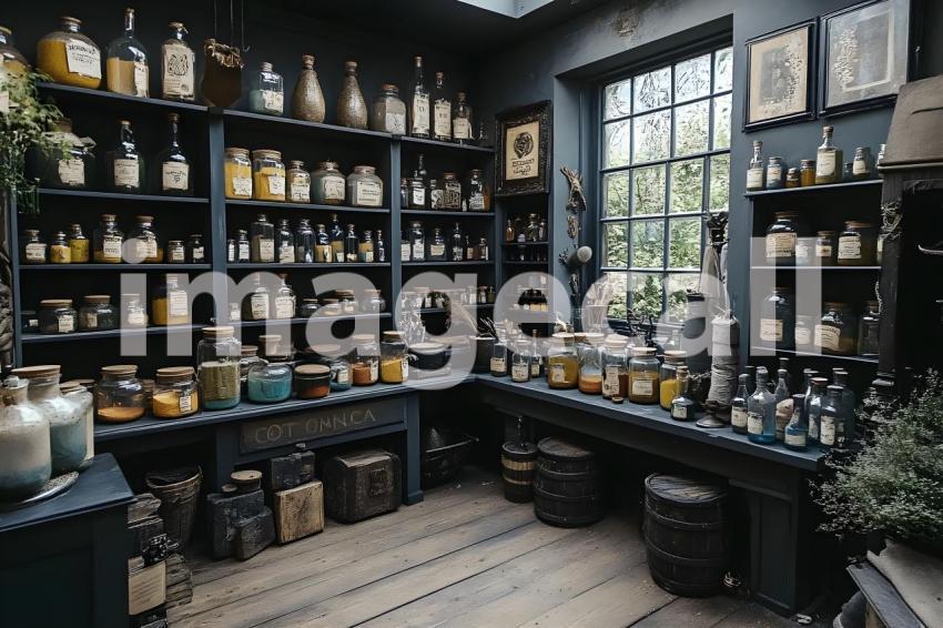 015 cinematic apothecary room 20 backdrops b25082
