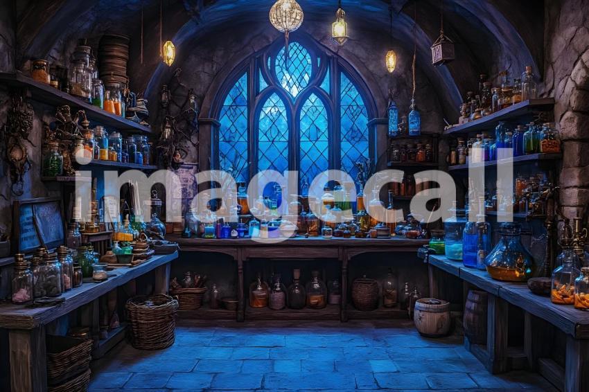 004 cinematic apothecary room 20 backdrops b25082