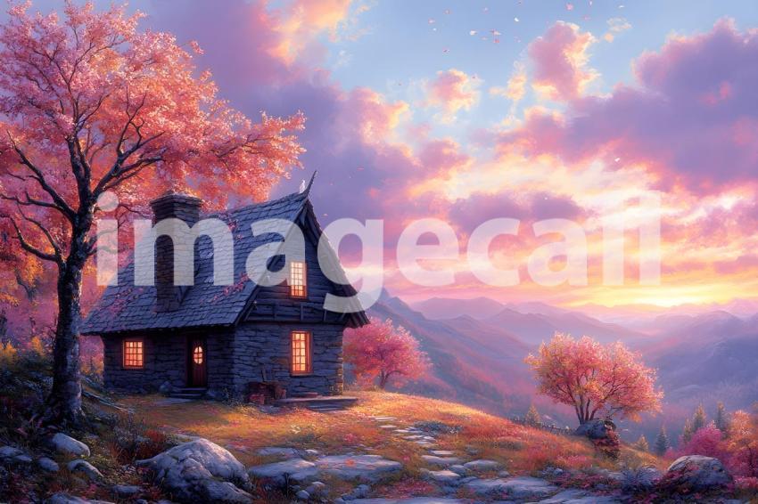 026 fantasy storybook scene 50 backdrops b25054