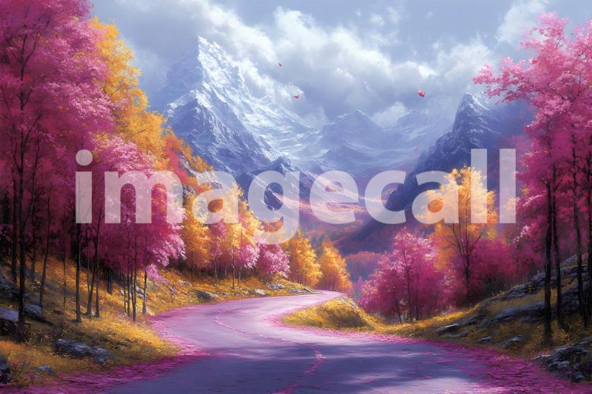 036 fantasy storybook scene 50 backdrops b25054