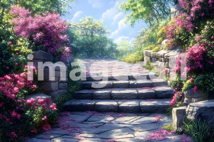 033 fantasy storybook scene 50 backdrops b25054