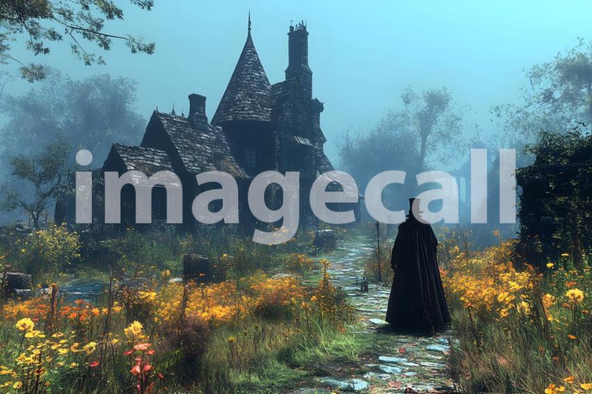 039 fantasy storybook scene 50 backdrops b25054