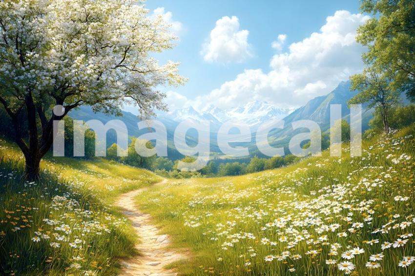 051 fantasy storybook scene 50 backdrops b25054