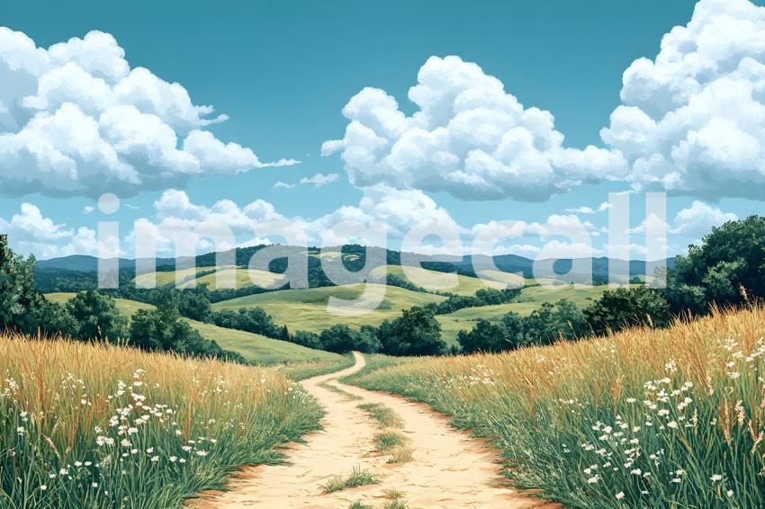 014 fantasy storybook scene 50 backdrops b25054