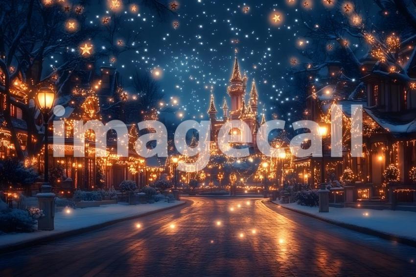 349 enchanted castle view 495 backdrops b25194