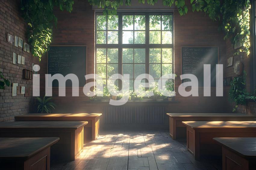 036 wizarding classroom 60 backdrops b25052