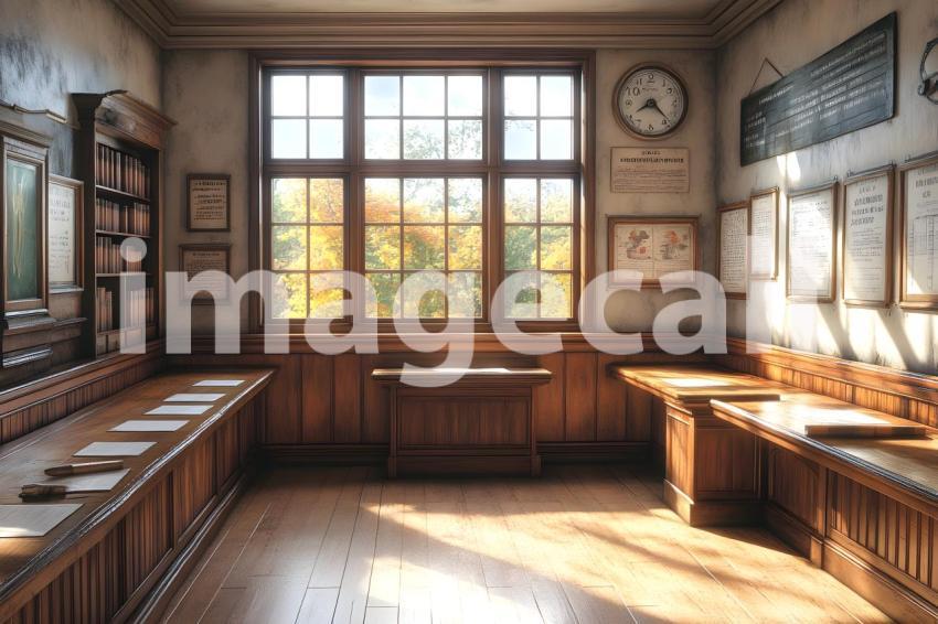 038 wizarding classroom 60 backdrops b25052