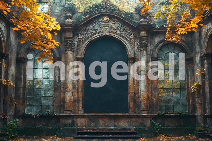 034 wizarding classroom 60 backdrops b25052