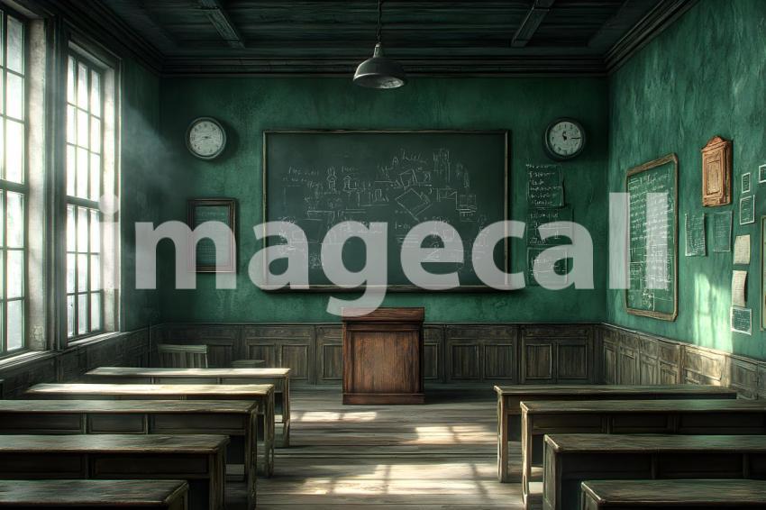 002 wizarding classroom 60 backdrops b25052