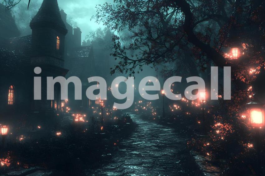 005 fantasy film classroom 55 backdrops b25074