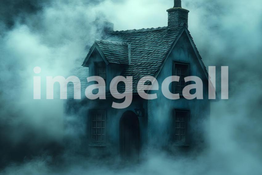 050 witch s hut 60 backdrops b25029