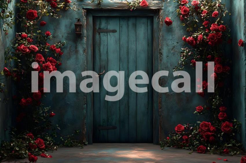 052 witch s hut 60 backdrops b25029