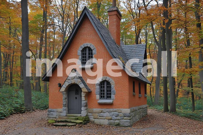 051 witch s hut 60 backdrops b25029