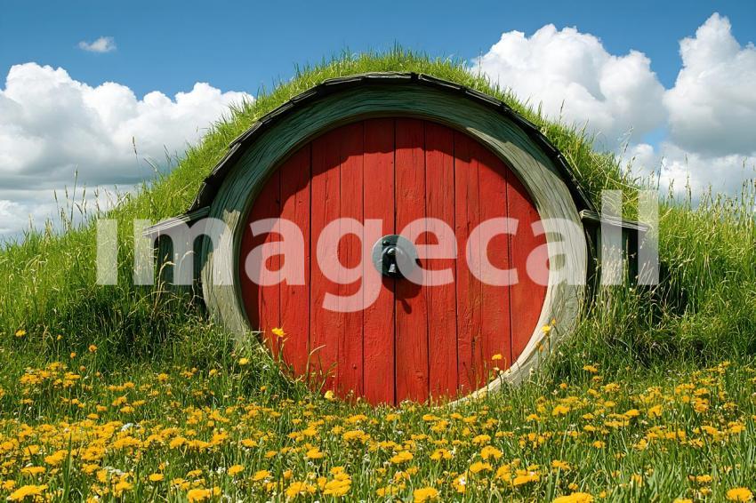 061 witch s hut 60 backdrops b25029