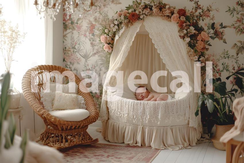 016 baby floral haven 30 backdrops bd25406