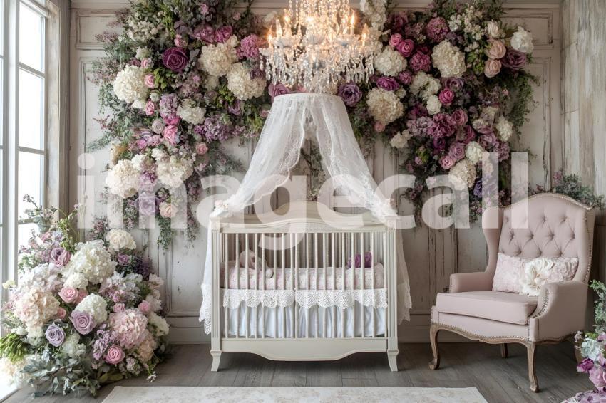 023 baby floral haven 30 backdrops bd25406