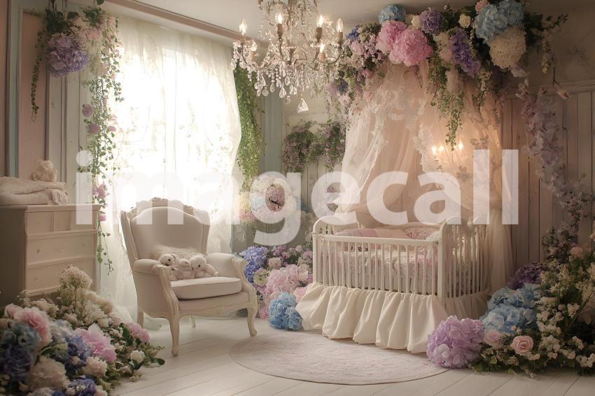 018 baby floral haven 30 backdrops bd25406