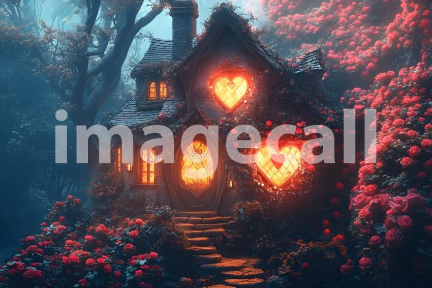 008 queen of hearts castle 35 backdrops bd25548