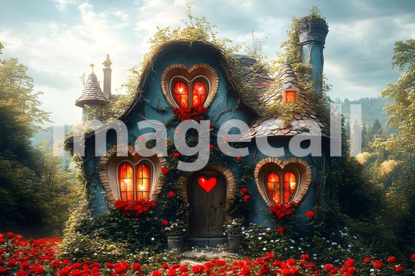 021 queen of hearts castle 35 backdrops bd25548