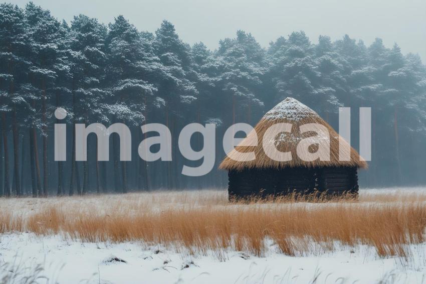 004 witch s hut 60 backdrops b25029