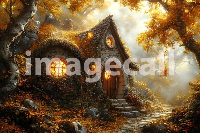 005 witch s hut 60 backdrops b25029