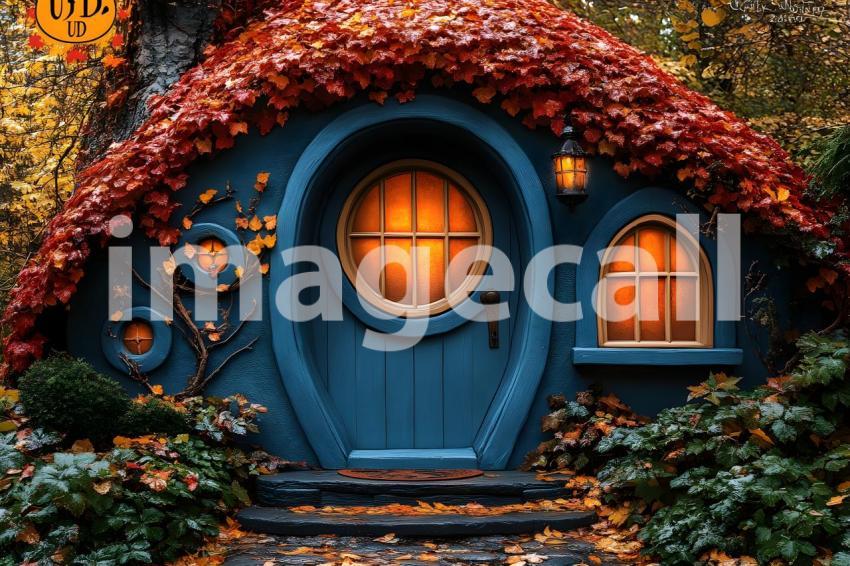 011 witch s hut 60 backdrops b25029
