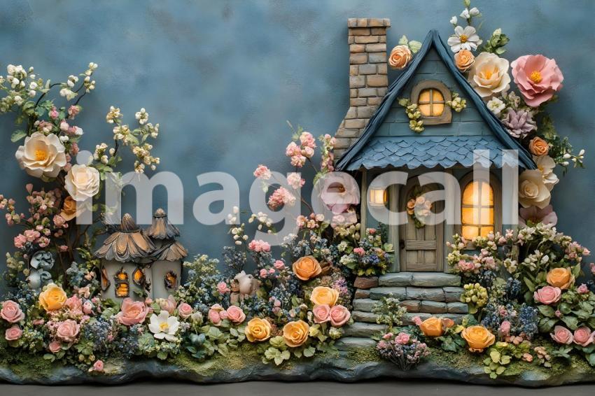 023 witch s hut 60 backdrops b25029