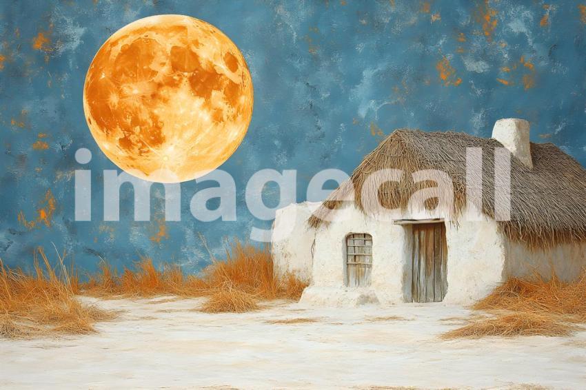 031 witch s hut 60 backdrops b25029