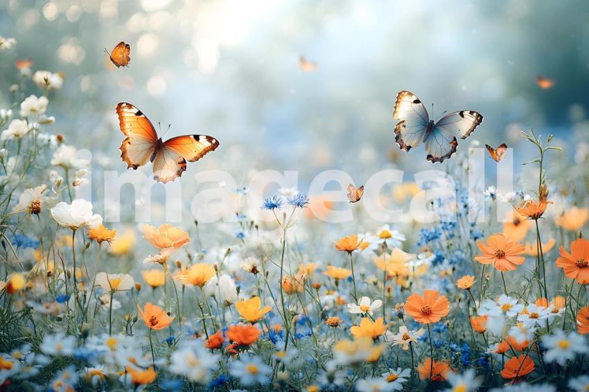 012 butterfly meadow 20 backdrops bd25423