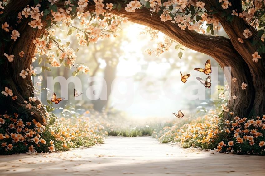 017 butterfly meadow 20 backdrops bd25423