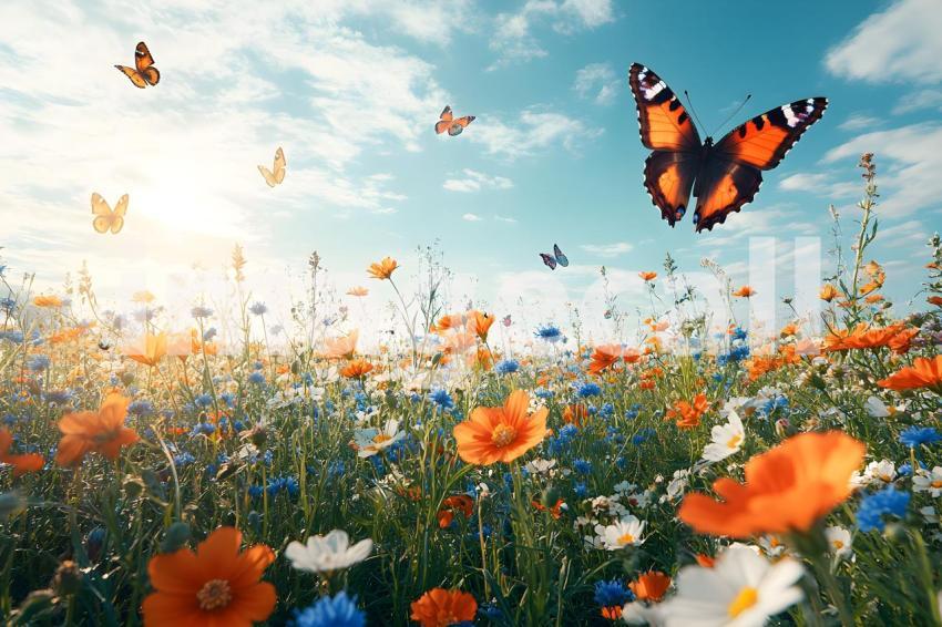 023 butterfly meadow 20 backdrops bd25423