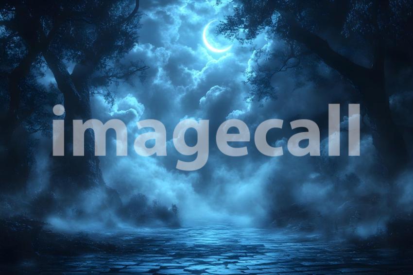 027 phantom forest clearing 70 backdrops bd25540