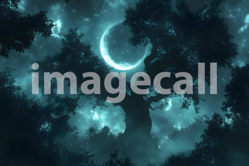 034 phantom forest clearing 70 backdrops bd25540